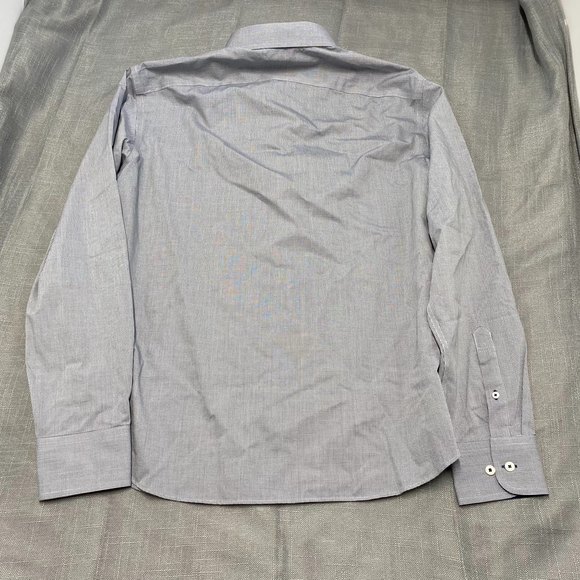 UNTUCKit Gray Casual Button Down Shirt with Classic Collar - Picture 3 of 7